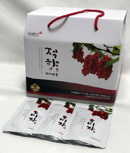 (무설탕-결정과당) 프리미엄 오미자 즙(120ml*30팩)
